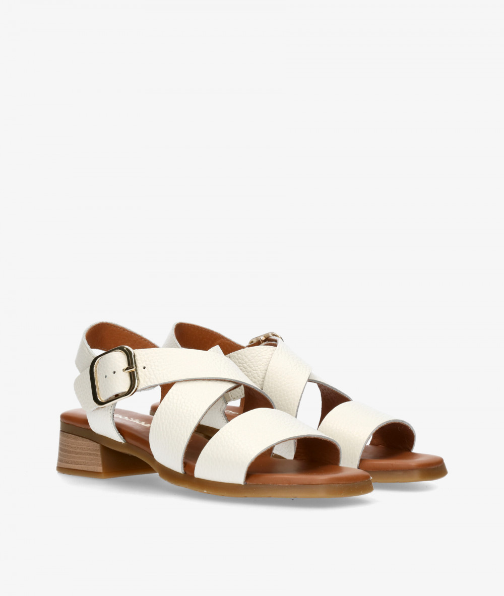 Sandalias pabloochoa.shoes  2674 en blanco
