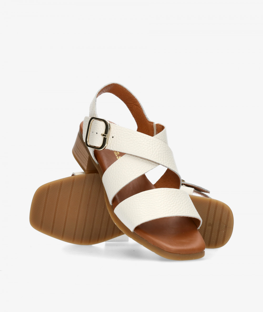 Sandalias pabloochoa.shoes  2674 en blanco
