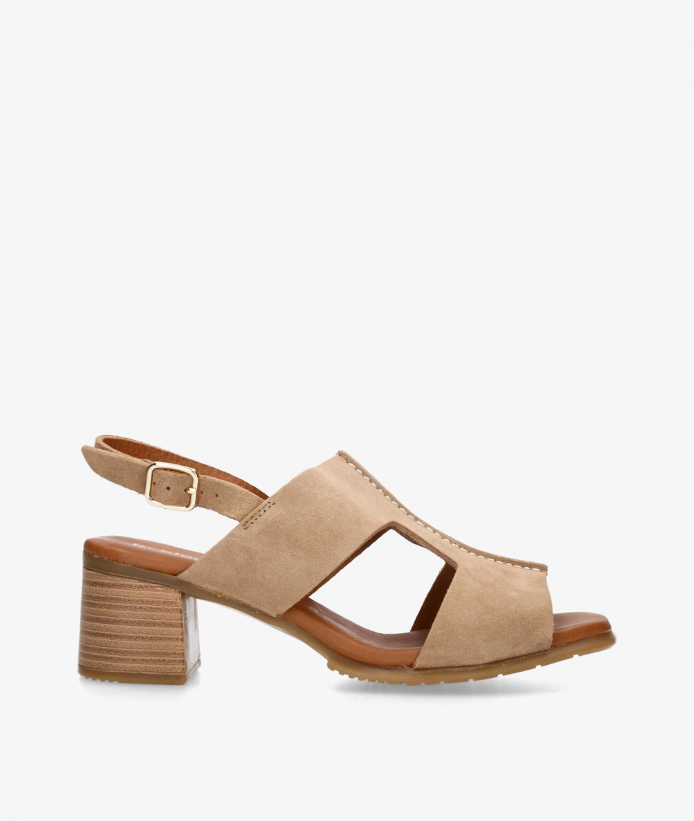 Sandalias pabloochoa.shoes  1983 en serraje taupe