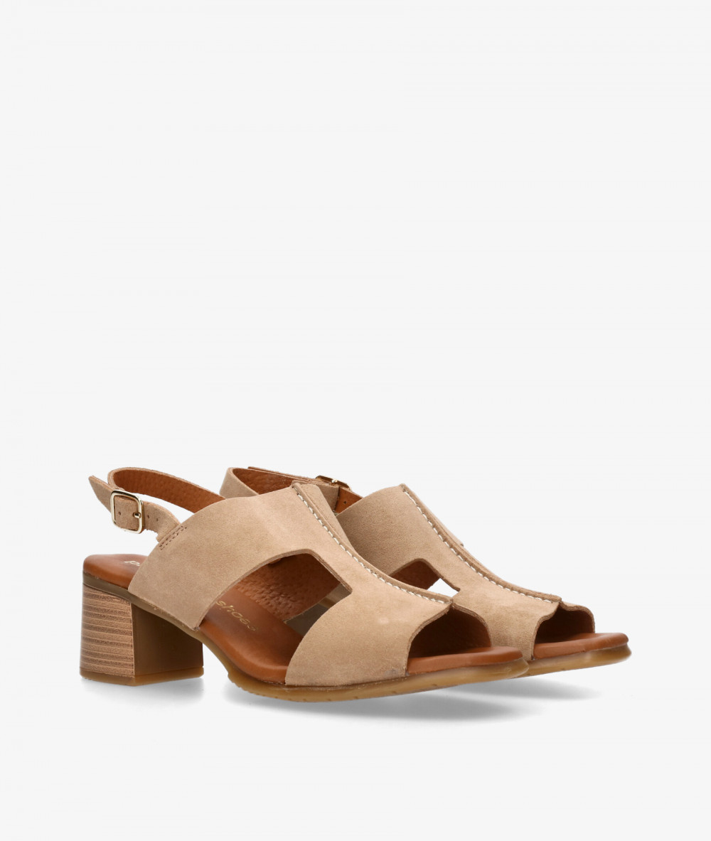 Sandalias pabloochoa.shoes  1983 en serraje taupe