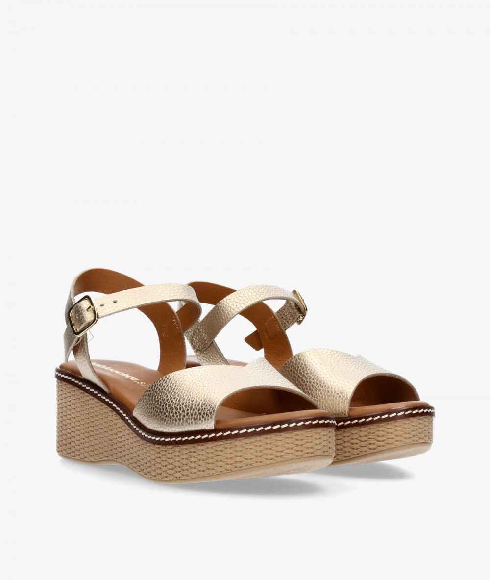 Sandalias pabloochoa.shoes  2657 en platino