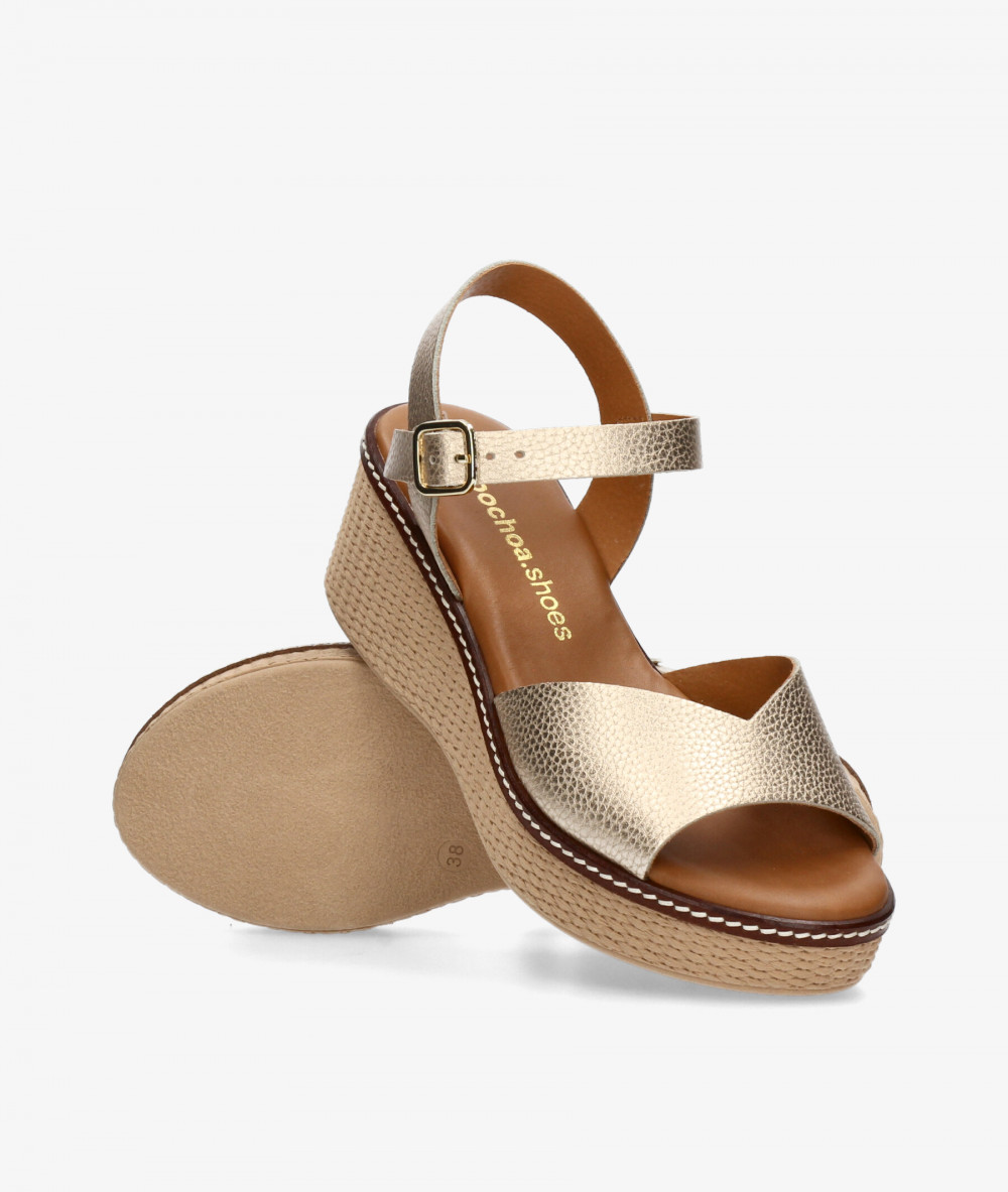 Sandalias pabloochoa.shoes  2657 en platino