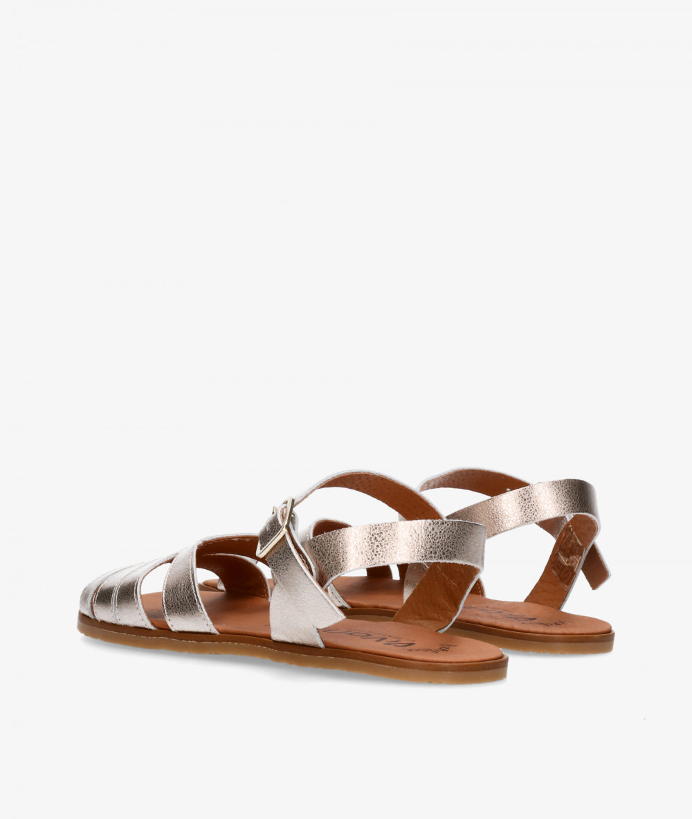 Sandalias VIVANT VELVET en platino