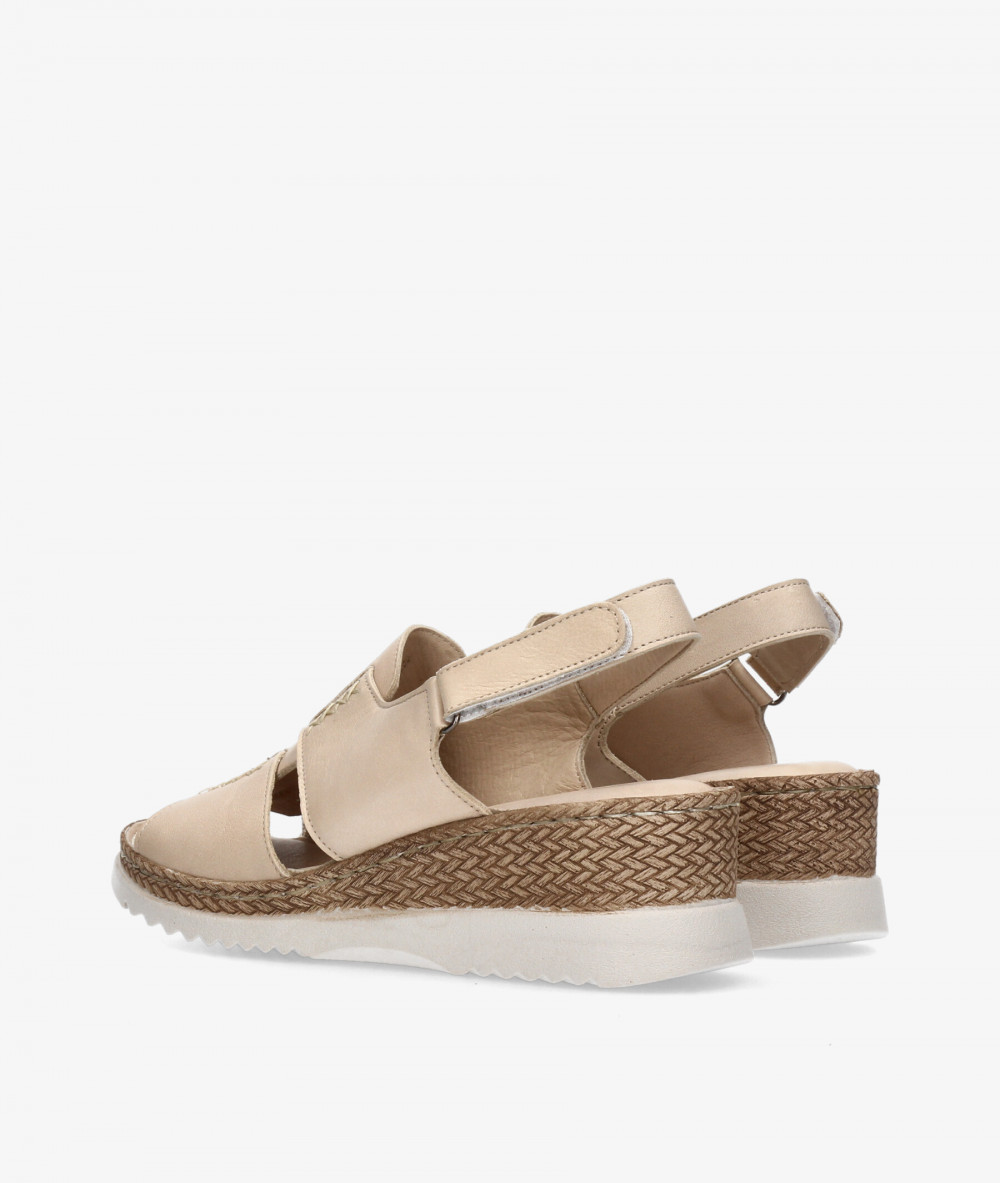 Sandalias MEGHAN SOFT  M341 en beige