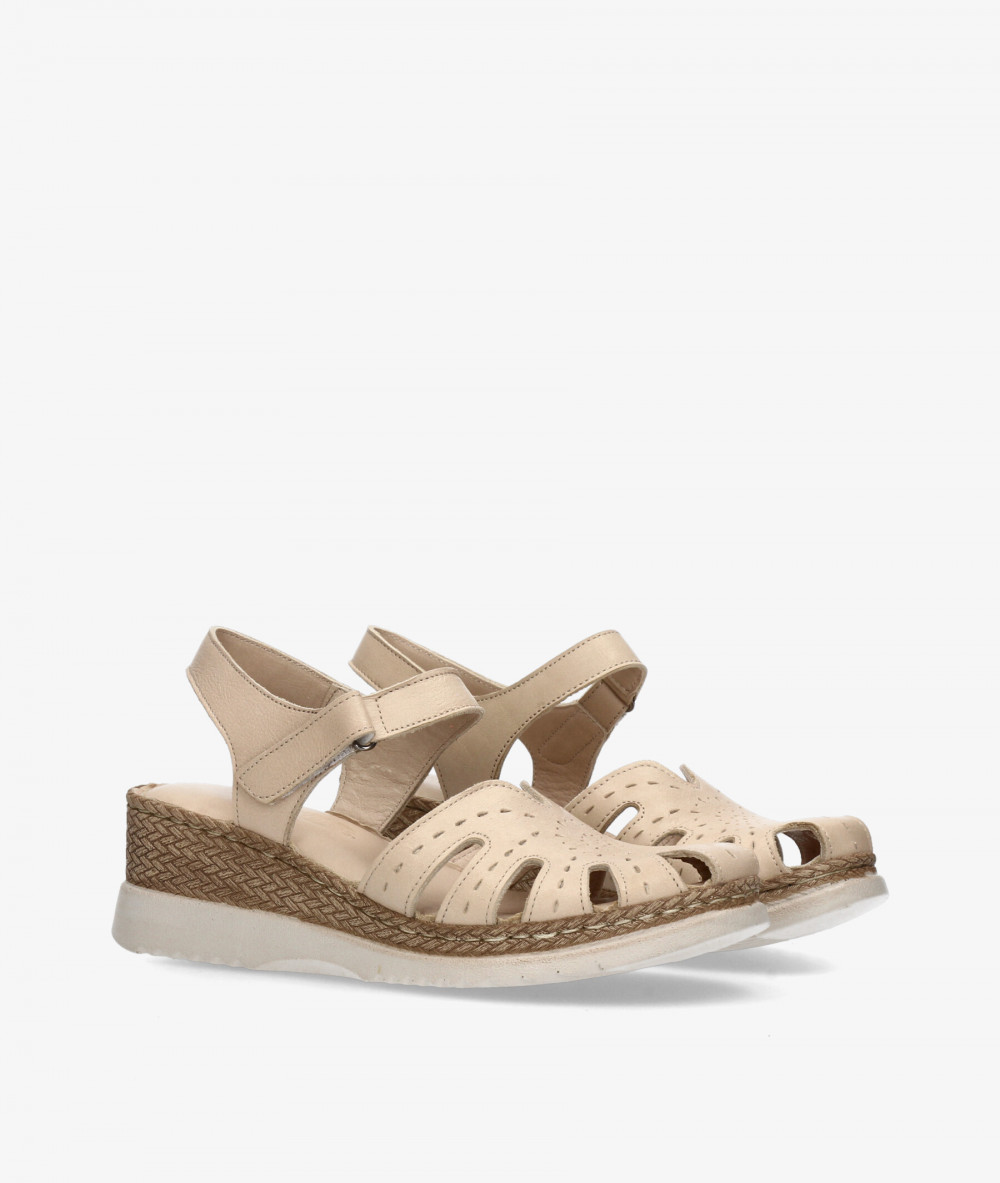 Sandalias MEGHAN SOFT  M344 en beige