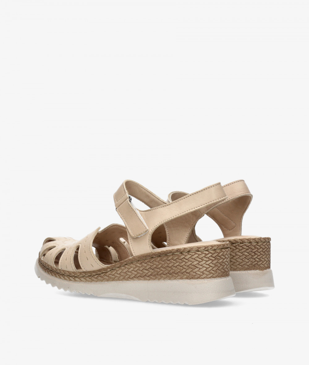 Sandalias MEGHAN SOFT  M344 en beige