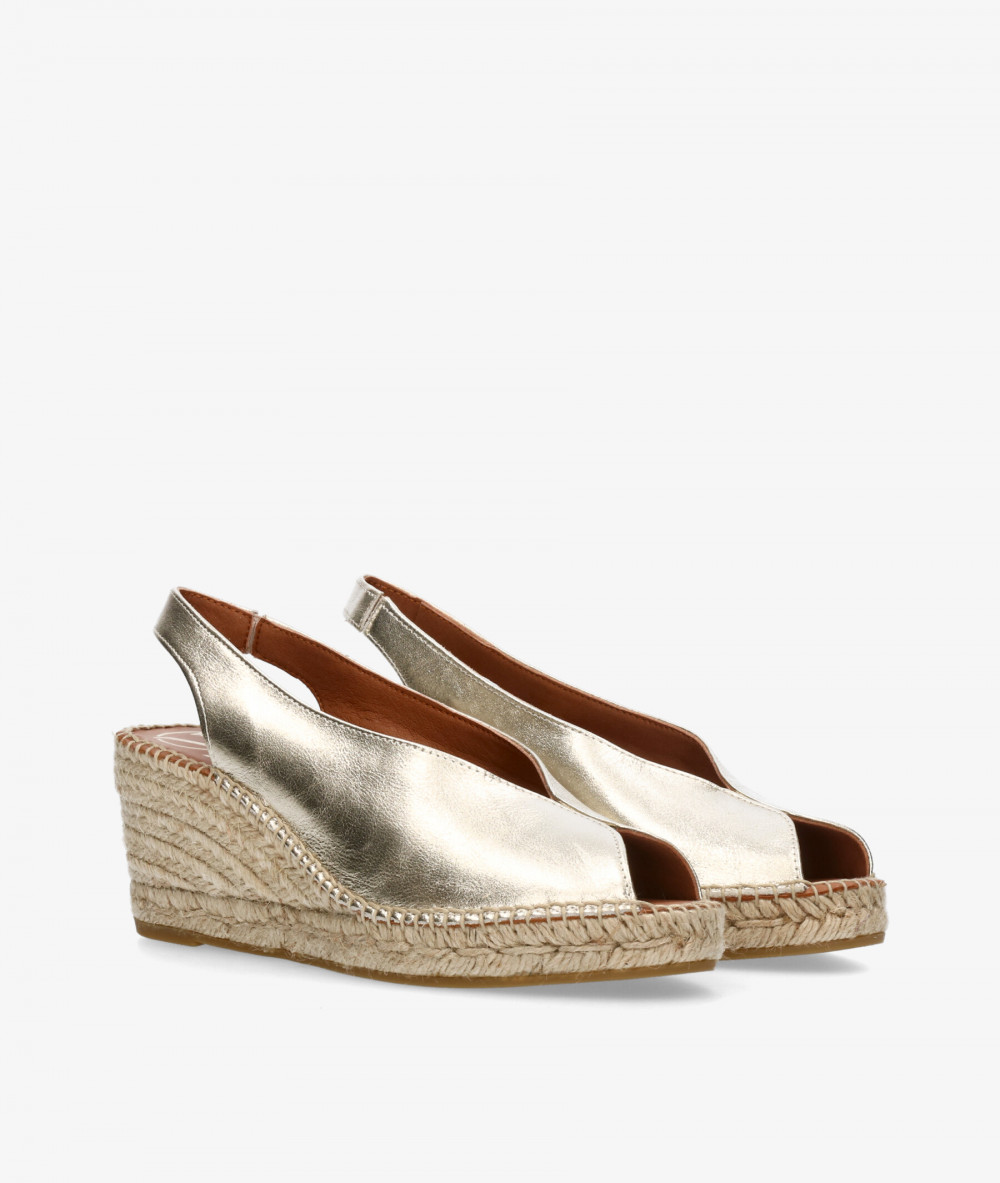 Alpargatas Viguera  2127 en platino