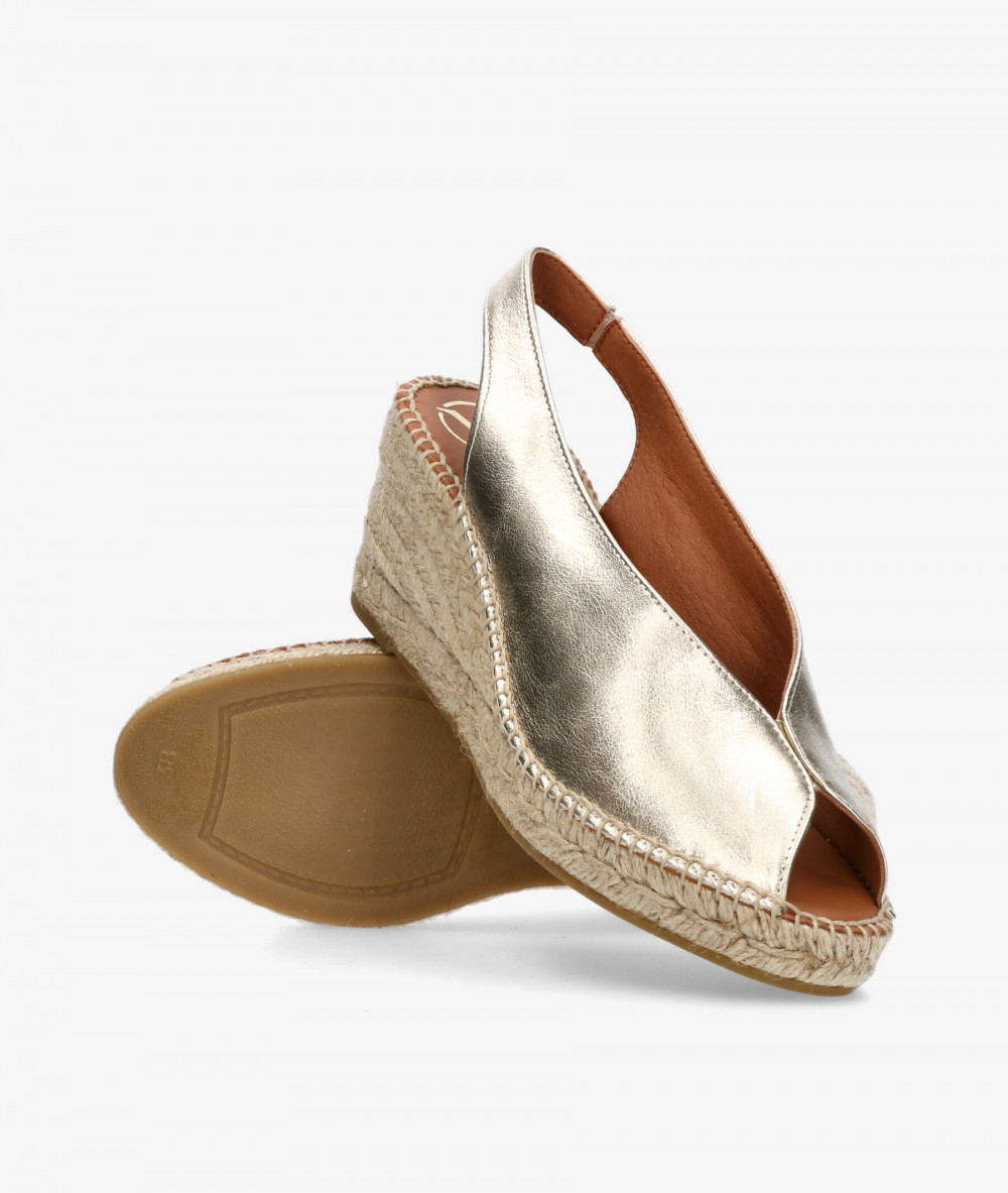 Alpargatas Viguera  2127 en platino