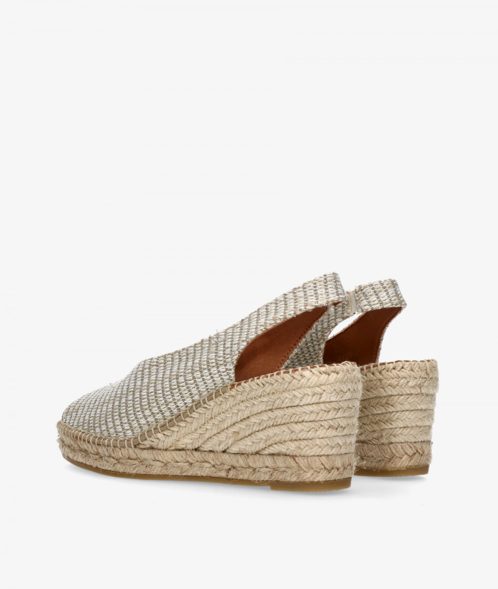 Alpargatas Viguera  2127 en plata