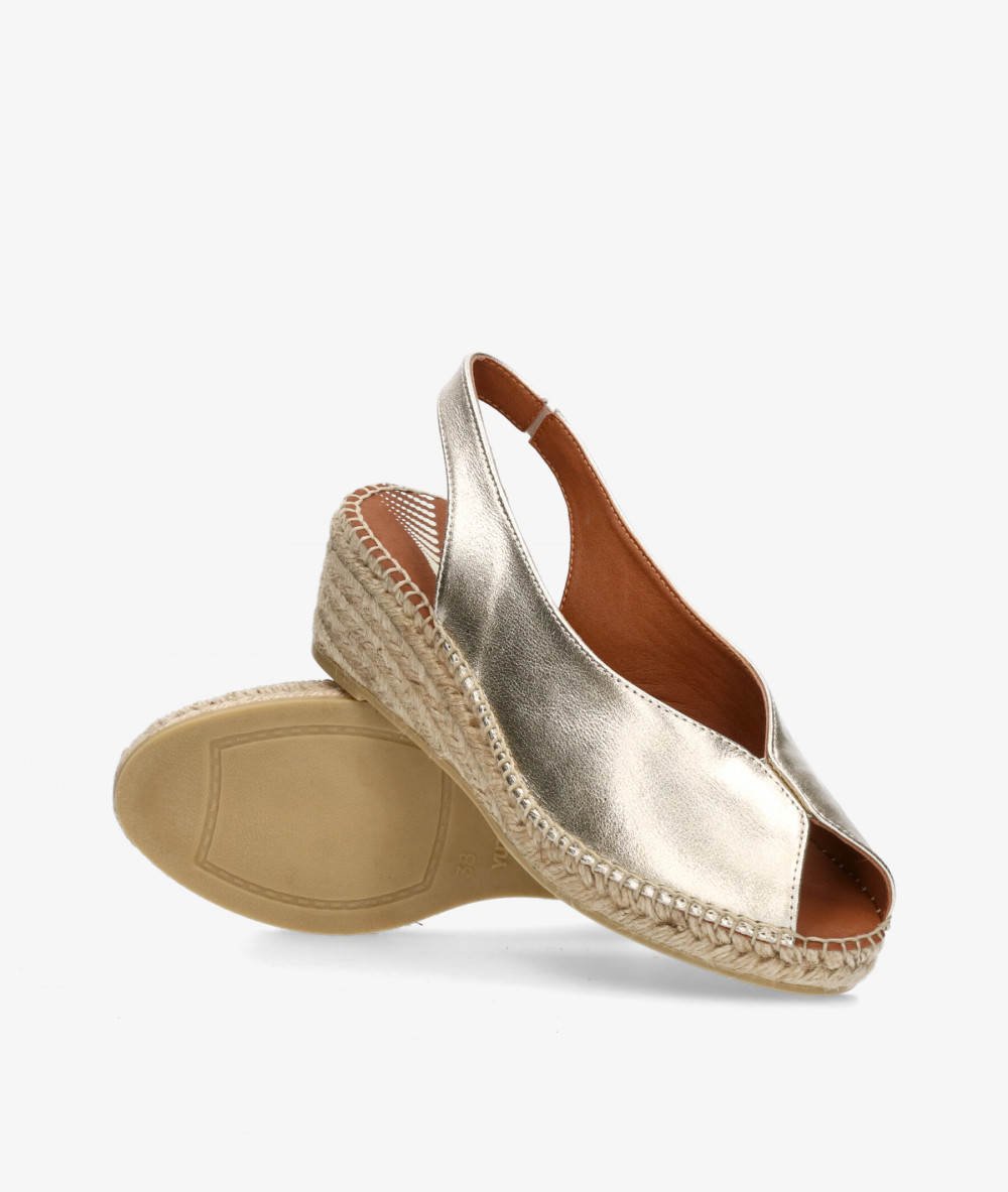 Alpargatas Viguera  2200 en platino