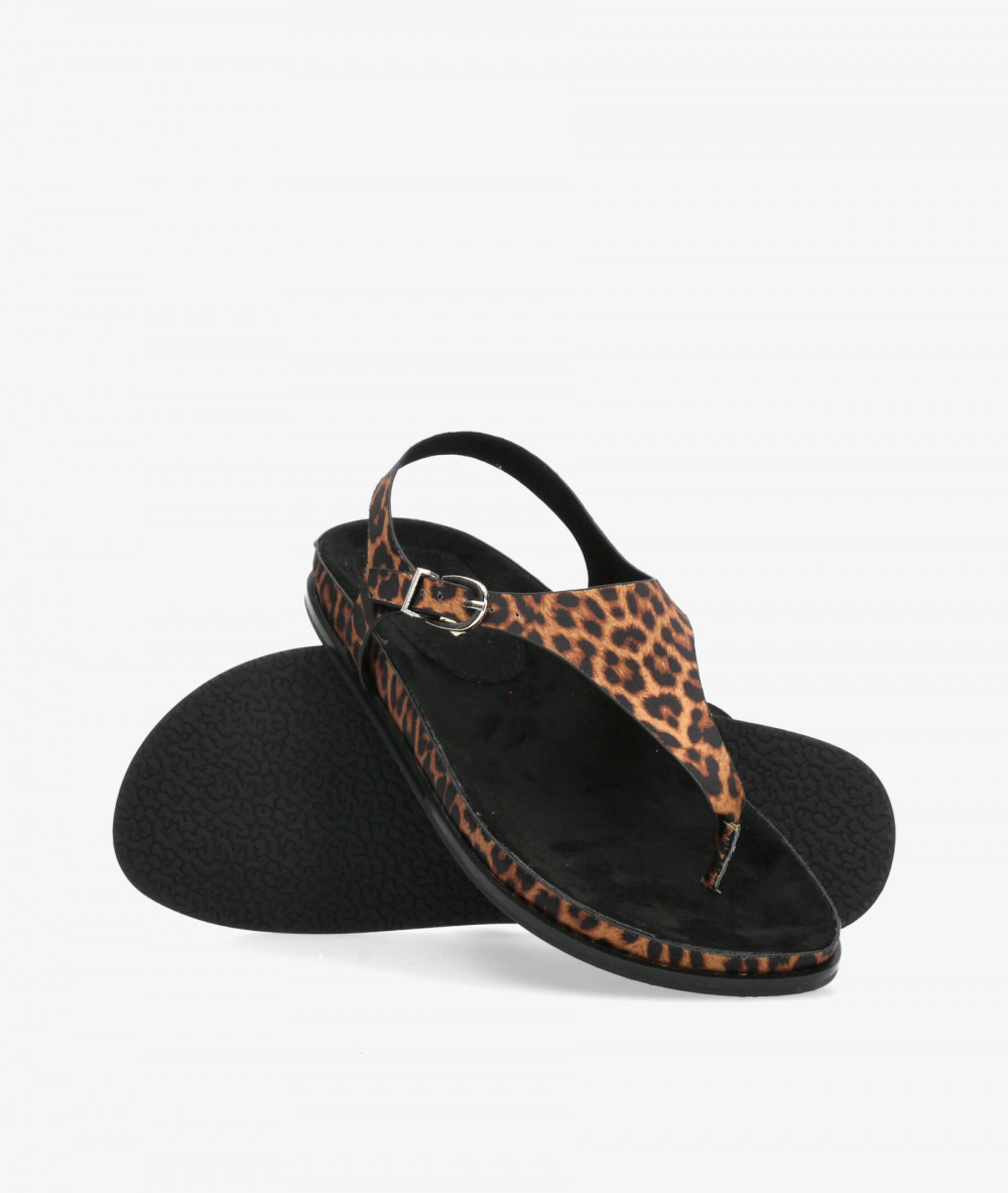 Sandalias CORINA  M6419 en leopardo 