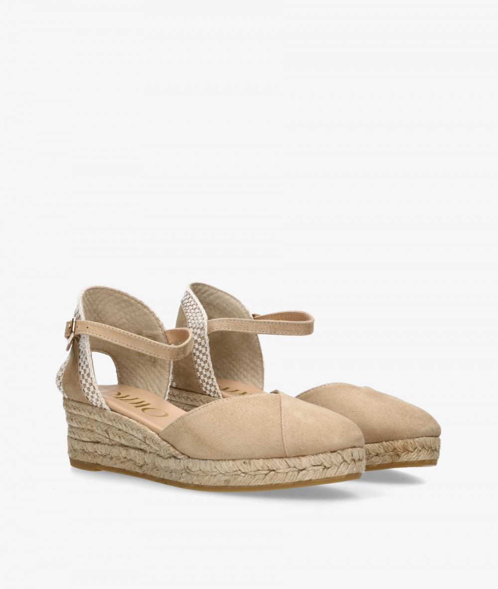Alpargatas Gaimo  COPITA en ante camel 