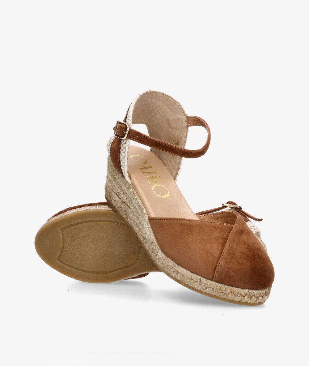 Alpargatas Gaimo  COPITA en ante cuero