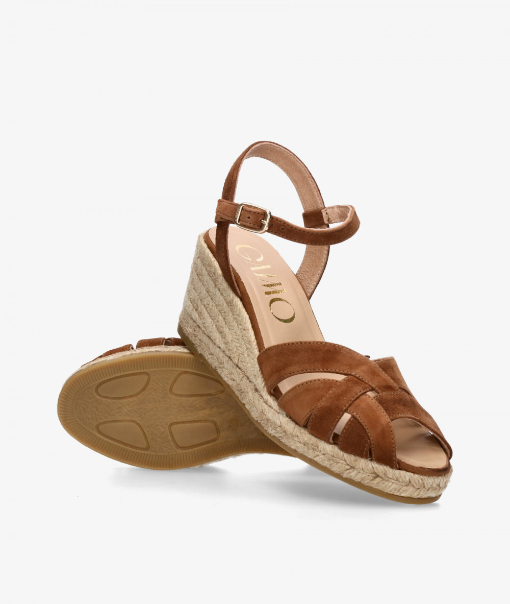 Alpargatas Gaimo  TERA en ante cuero