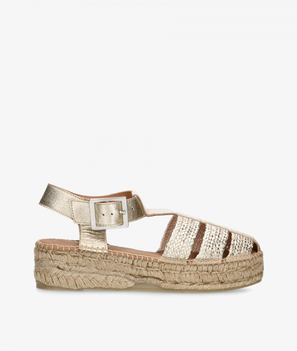 Alpargatas Gaimo  CHER en platino