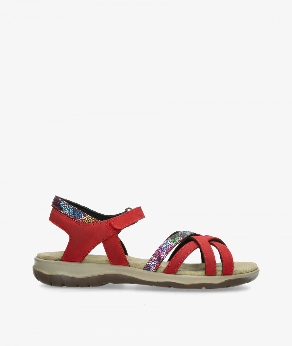 Sandalias St. Gallen  VITORIA   en cereza