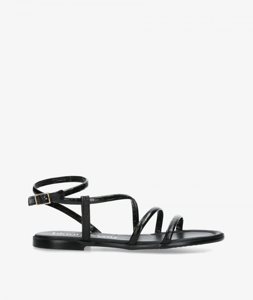 Sandalias bloom&you  IVY en coco negro