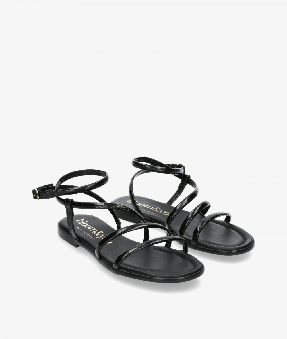 Sandalias bloom&you  IVY en coco negro