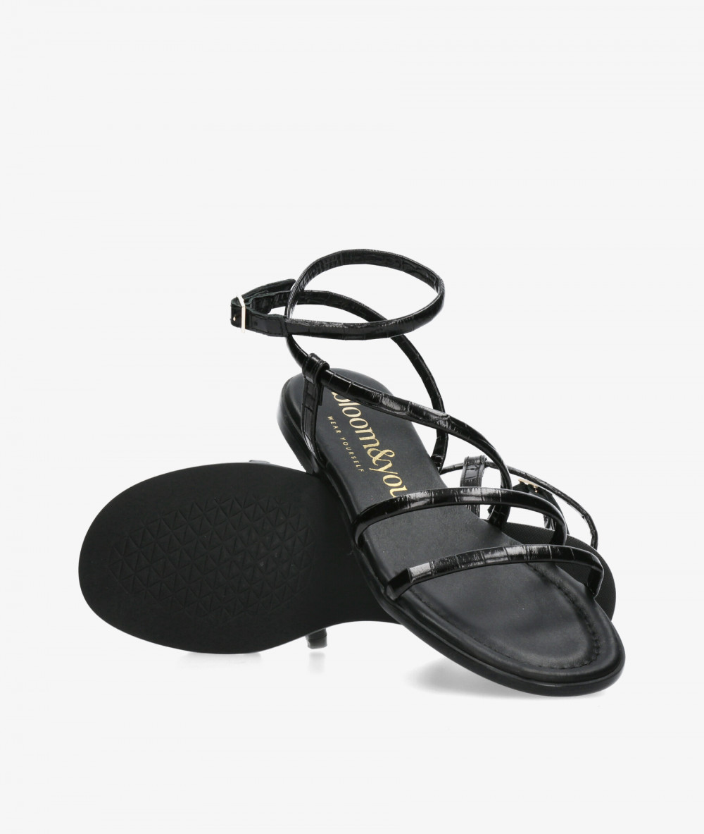 Sandalias bloom&you  IVY en coco negro