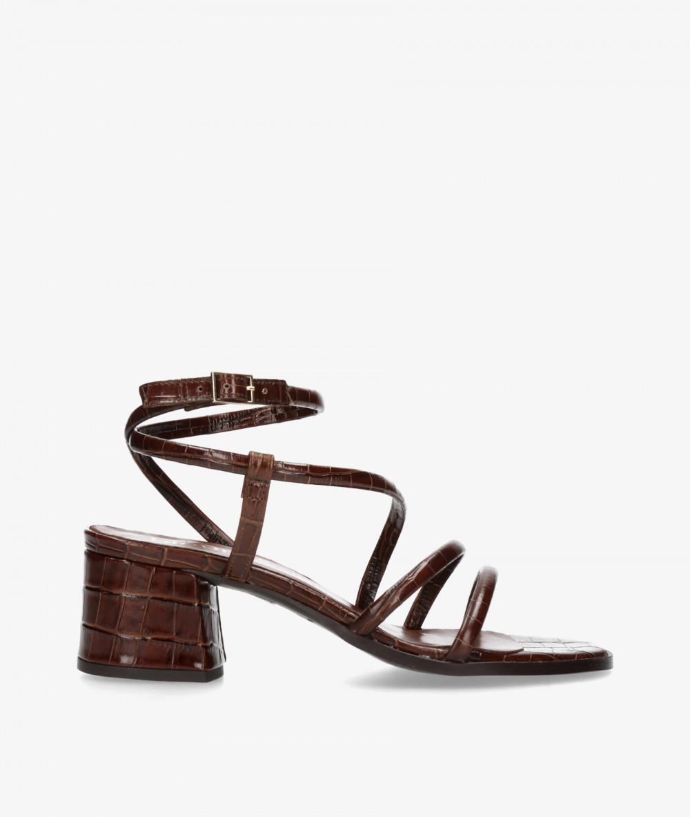 Sandalias bloom&you  HIGH IVY en coco marrón