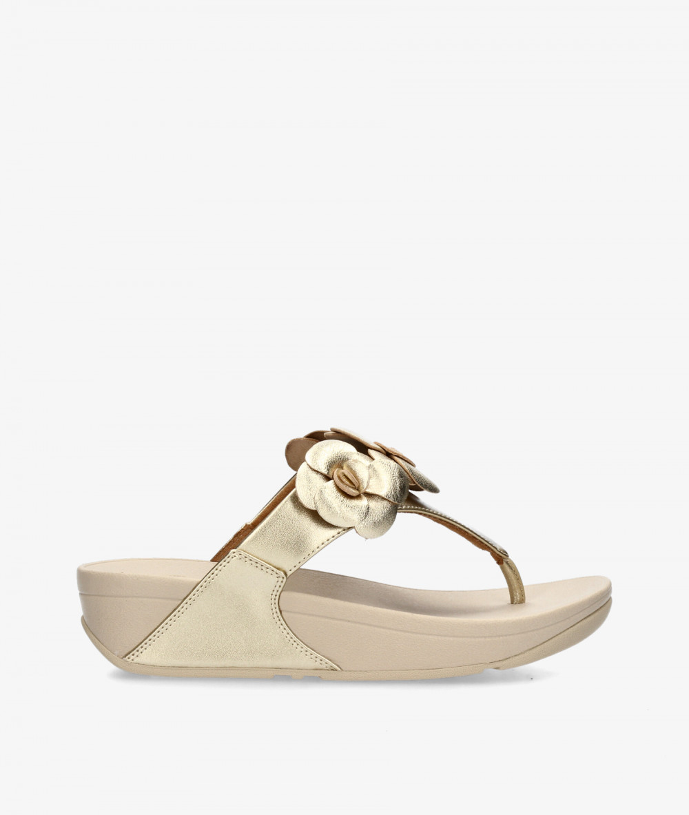 Sandalias Fit Flop  A4N en platino