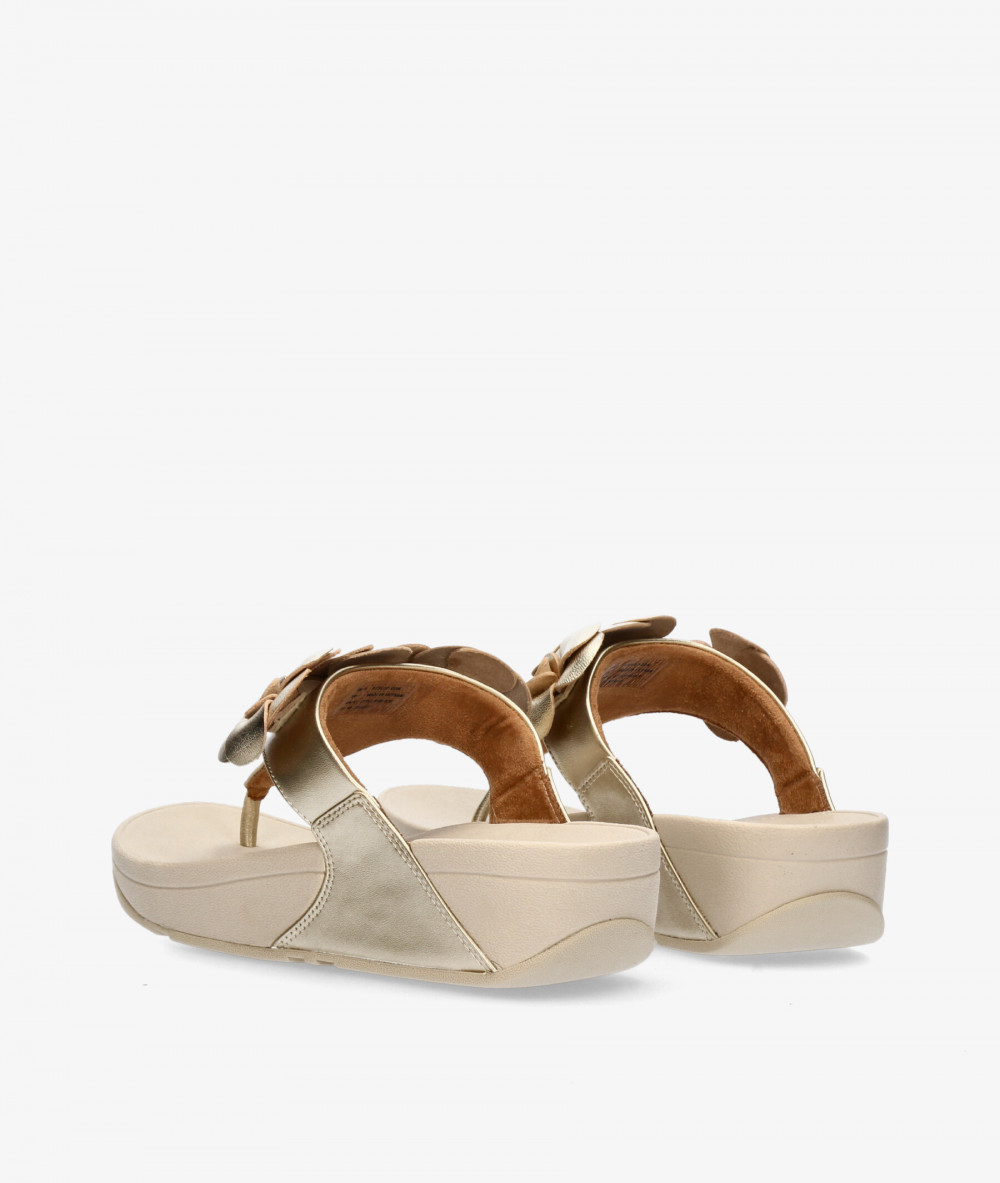 Sandalias Fit Flop  A4N en platino