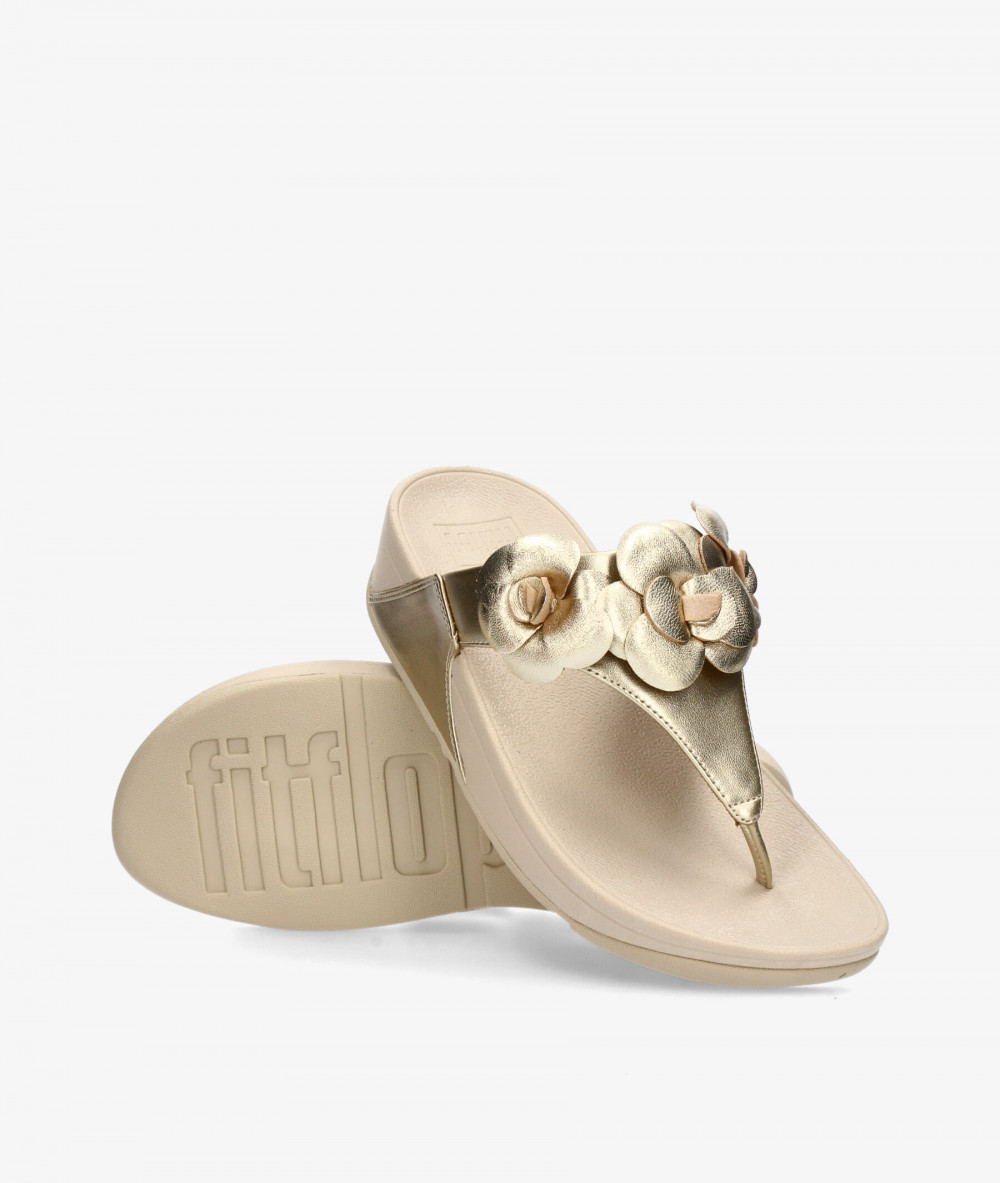 Sandalias Fit Flop  A4N en platino