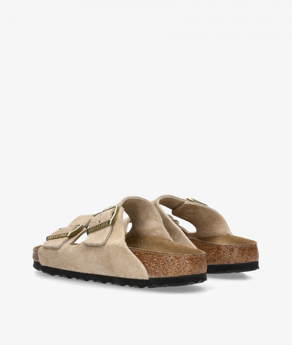 Sandalias Birkenstock  ARIZONA SUEDE en serraje taupe
