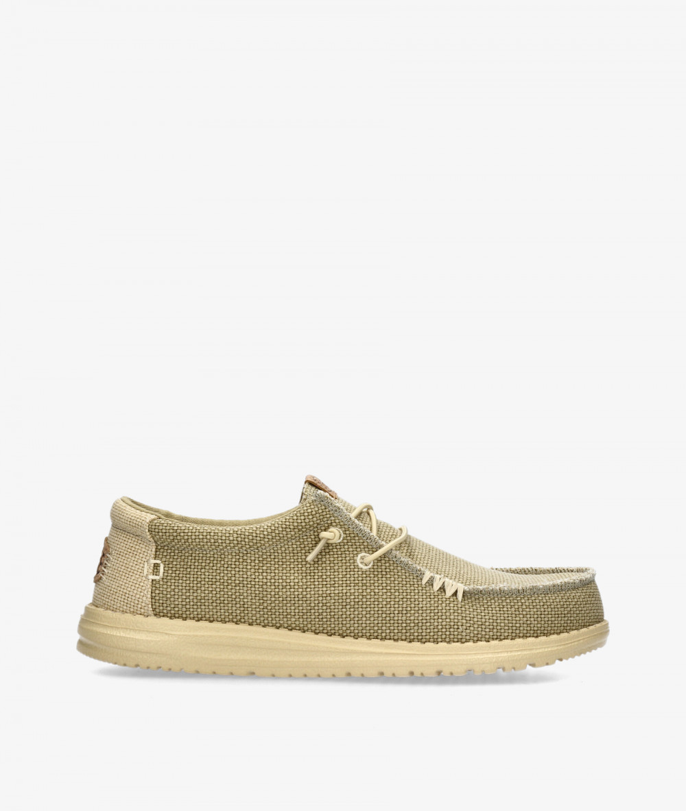 Zapatos casual Dude WALLY BRAIDED en mostaza