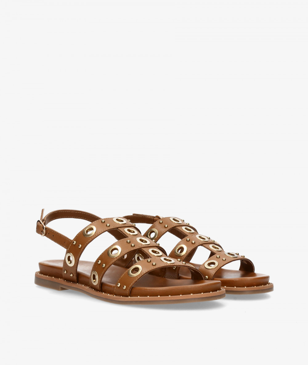 Sandalias Carmela  163208 en cuero