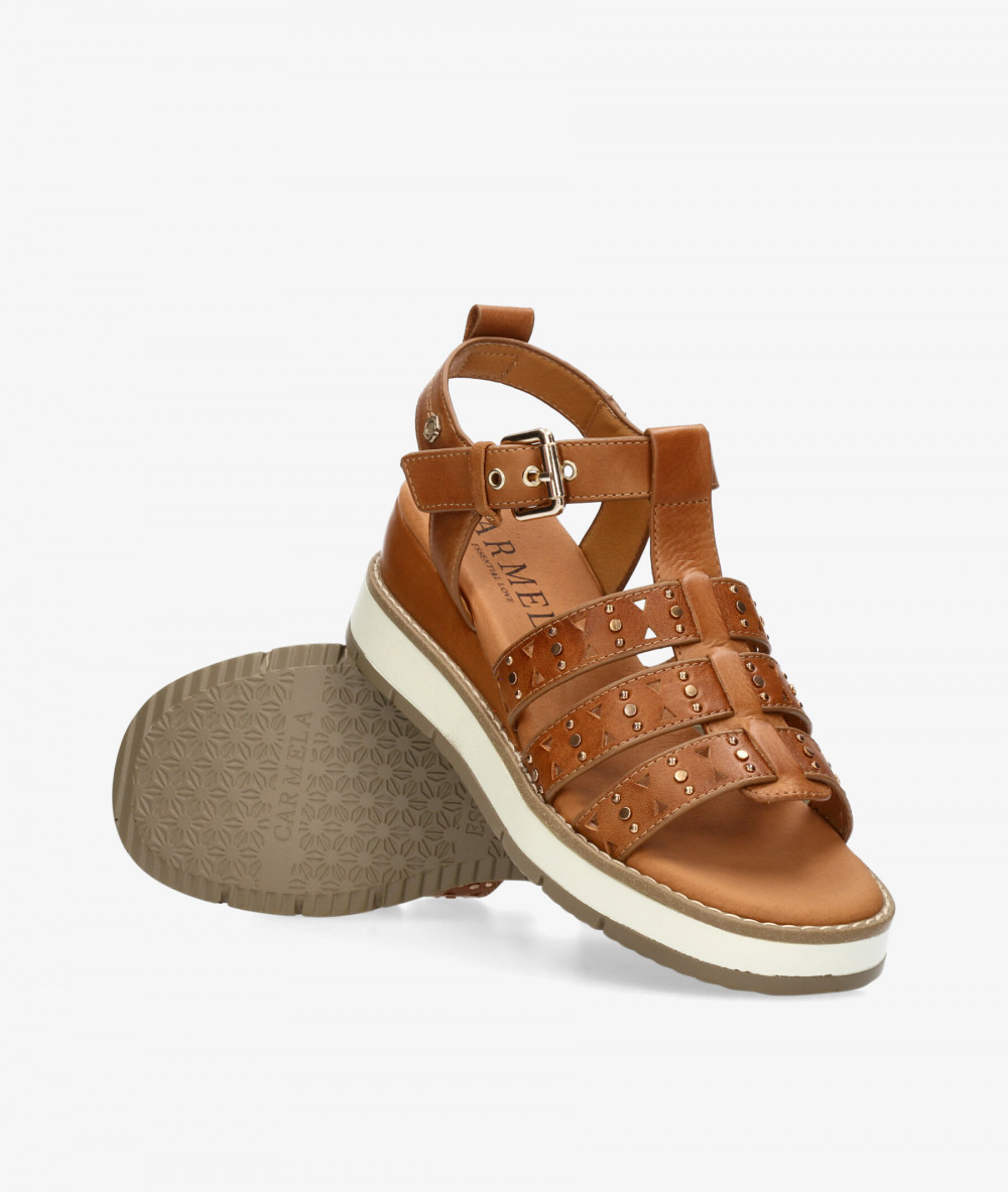 Sandalias Carmela  163252 en camel