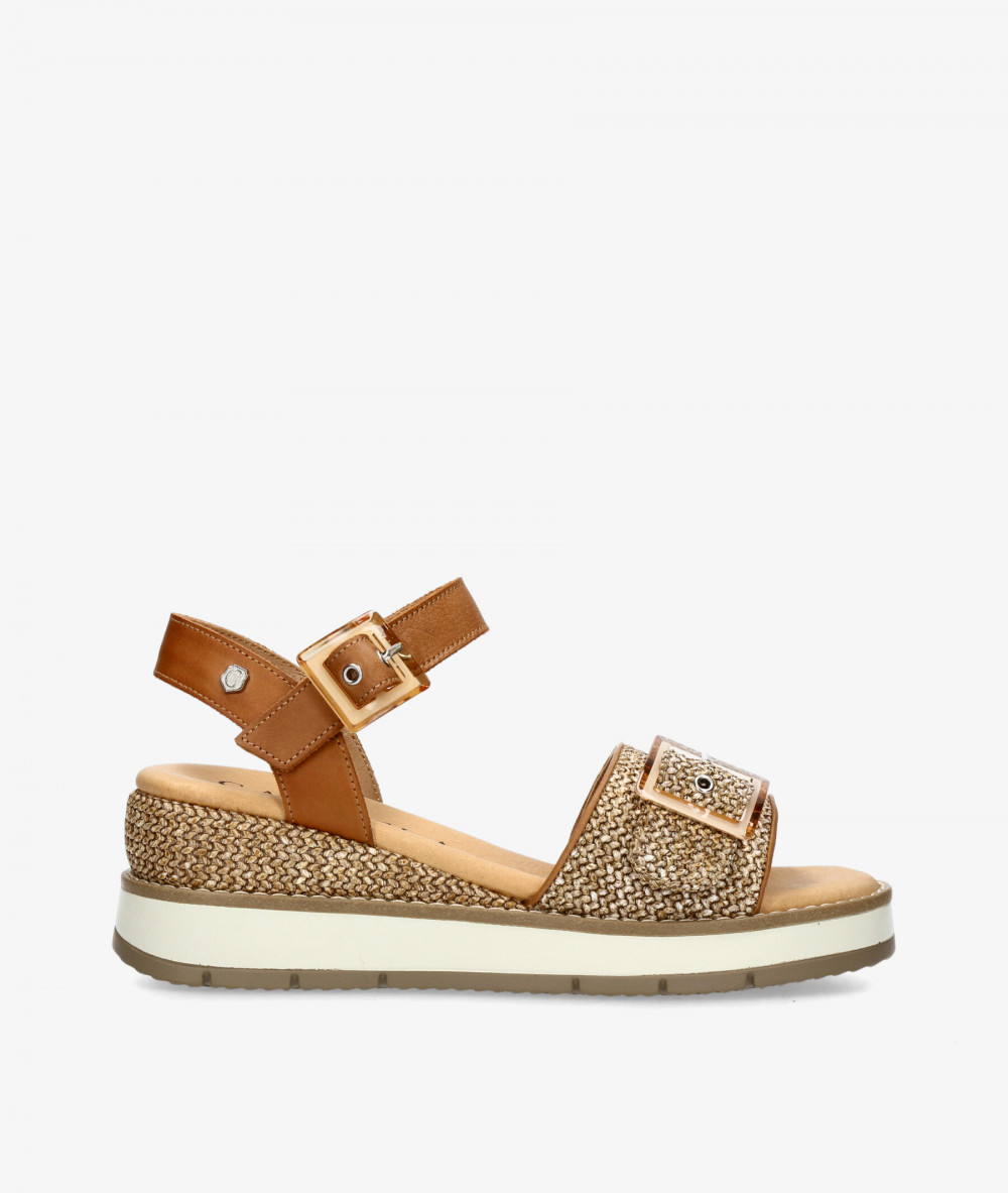 Sandalias Carmela  163217 en cuero