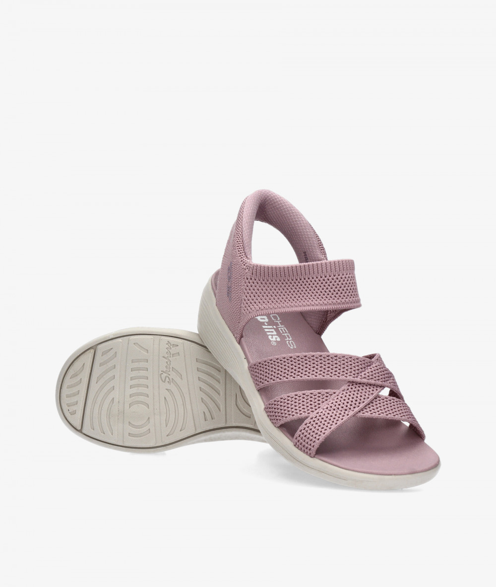 Sandalias Skechers 163524 en lila