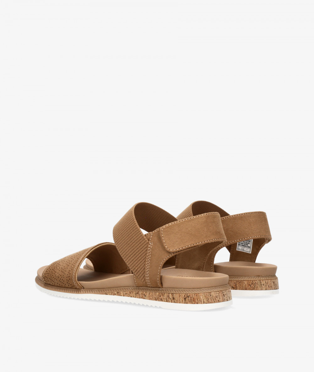 Sandalias Skechers 114710 en camel