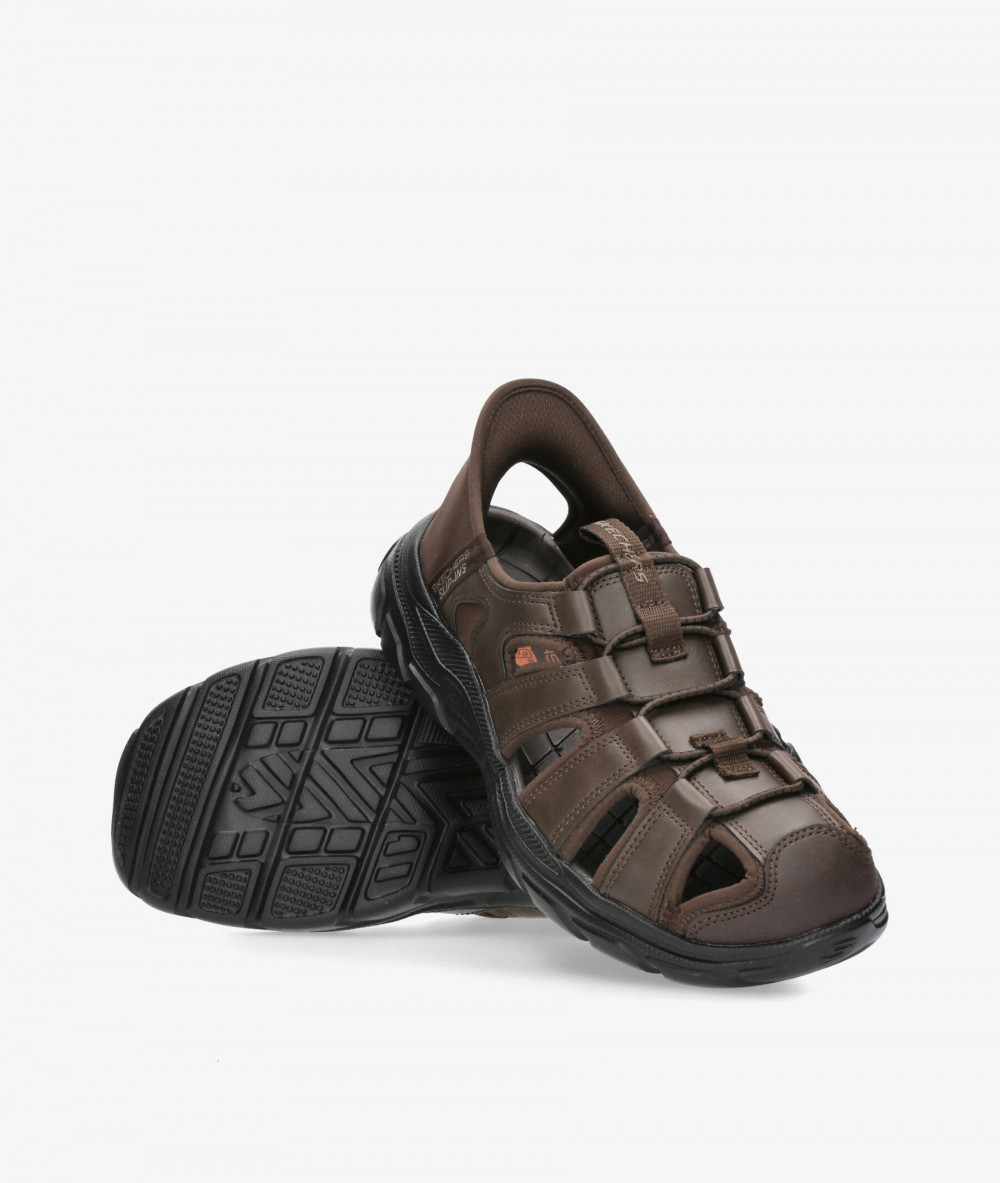 Sandalias Skechers 205182 en marrón