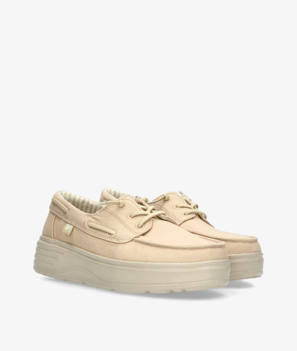 Zapatos casual Walk in Pitas MAYA en beige