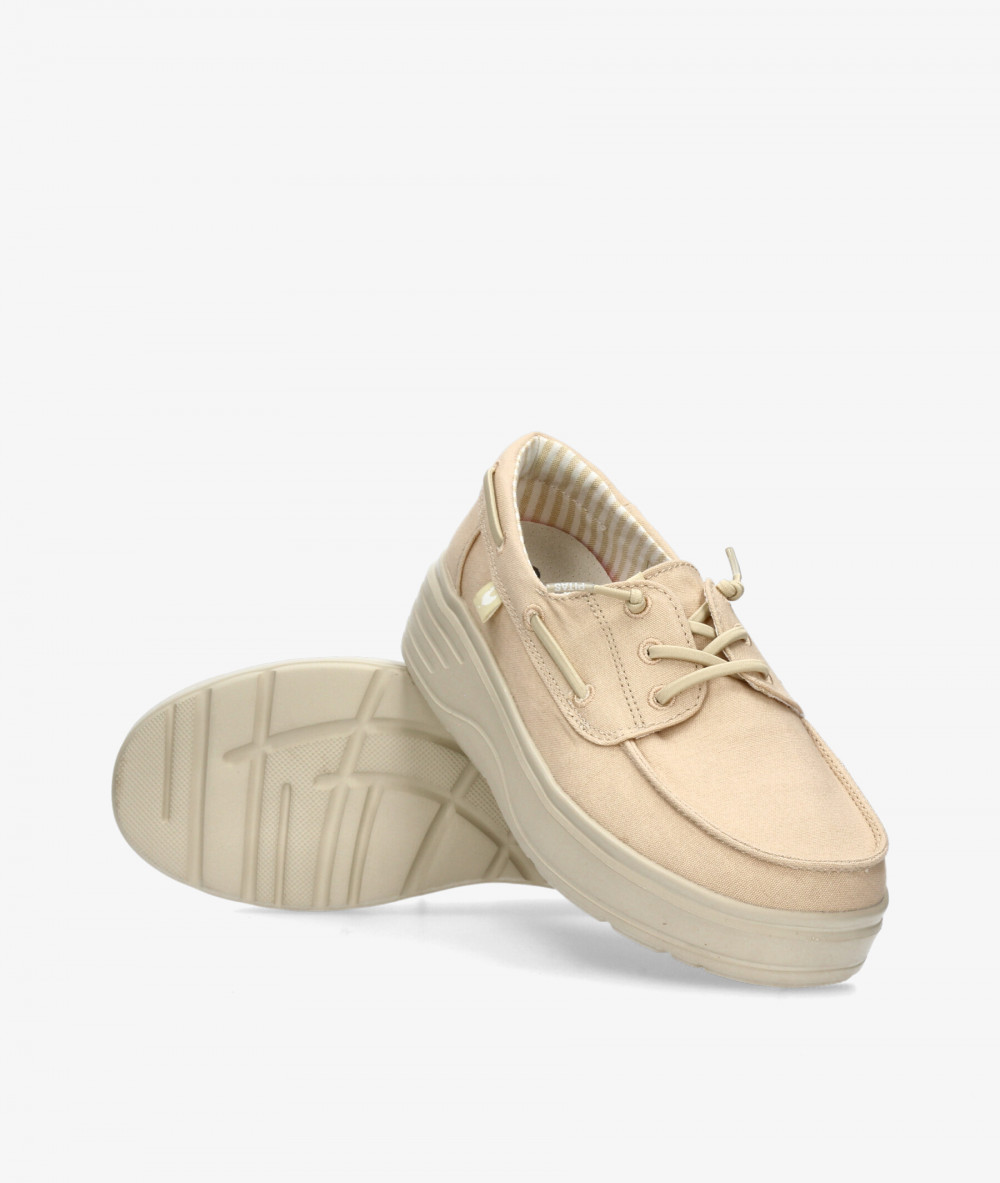 Zapatos casual Walk in Pitas MAYA en beige