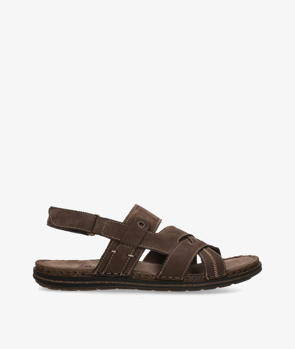 Sandalias Walk & Fly  680-28200 en nobuck marrón