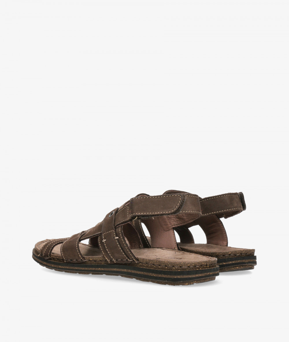 Sandalias Walk & Fly  680-28200 en nobuck marrón