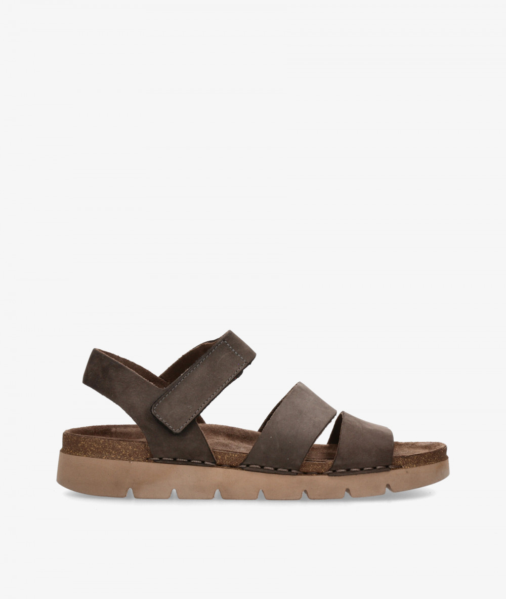 Sandalias Walk & Fly  8385-51230 en nobuck marrón