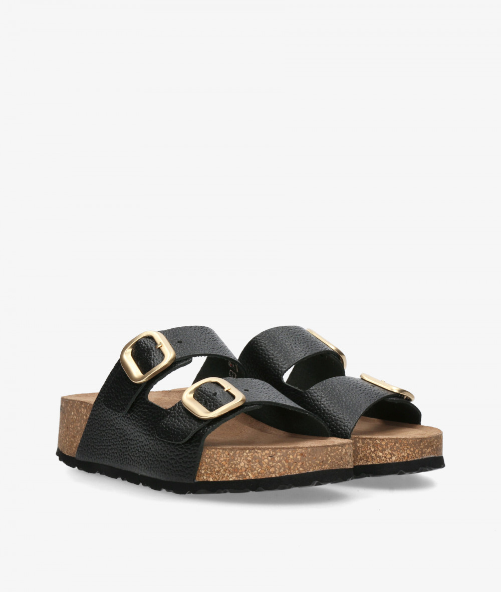 Sandalias Yokono  WIWI 003 en negro