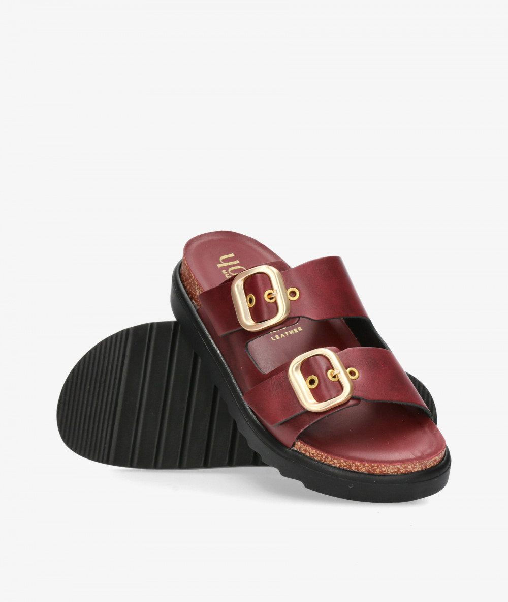 Sandalias Yokono  TUNEZ 130 en burdeos