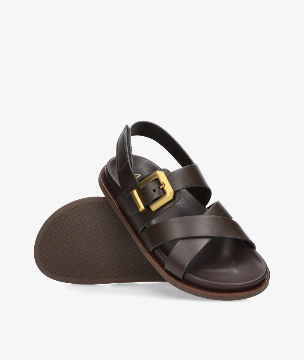 Sandalias Alpe  5574 en marrón