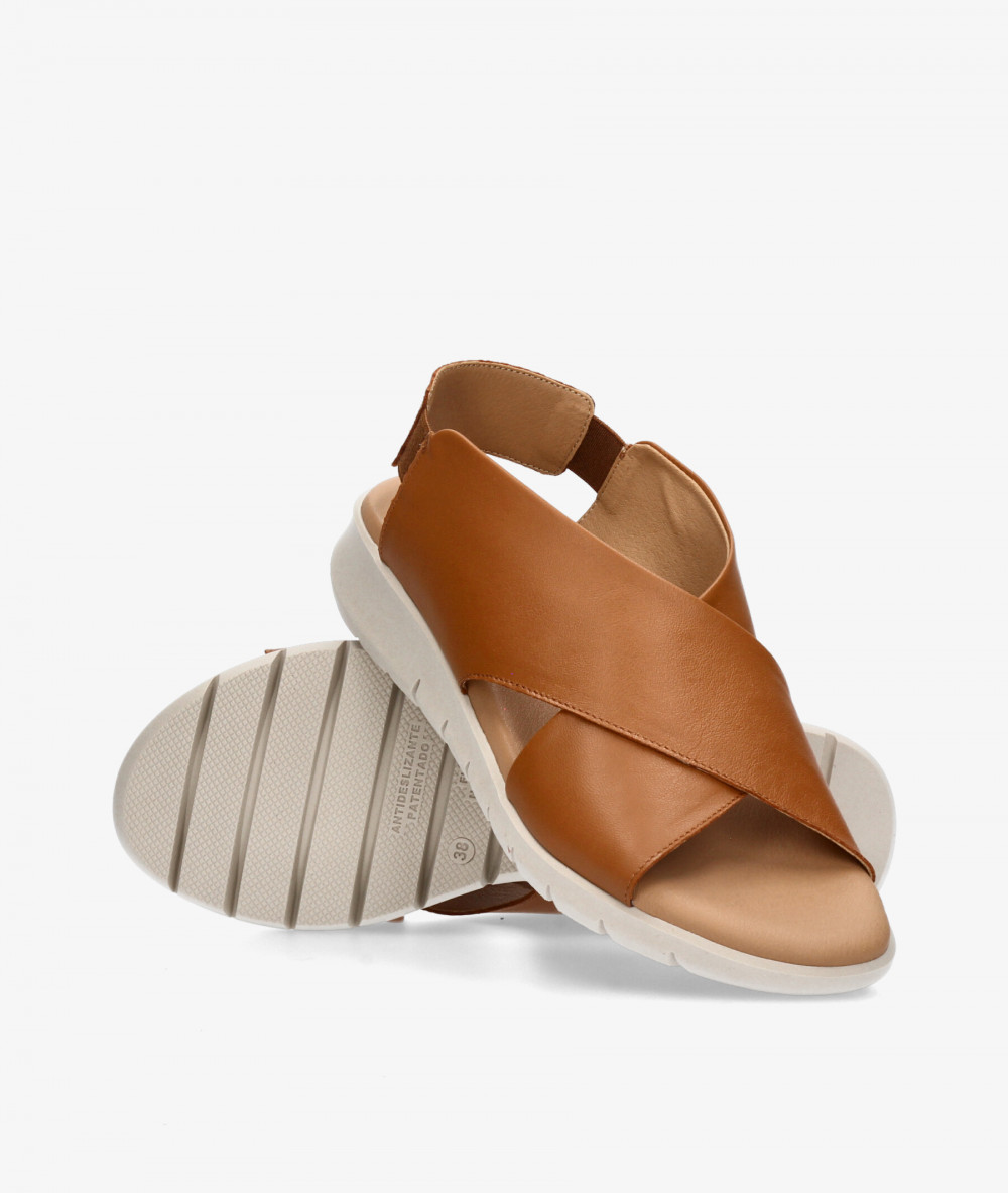 Sandalias Valeria´s  1023 en cuero