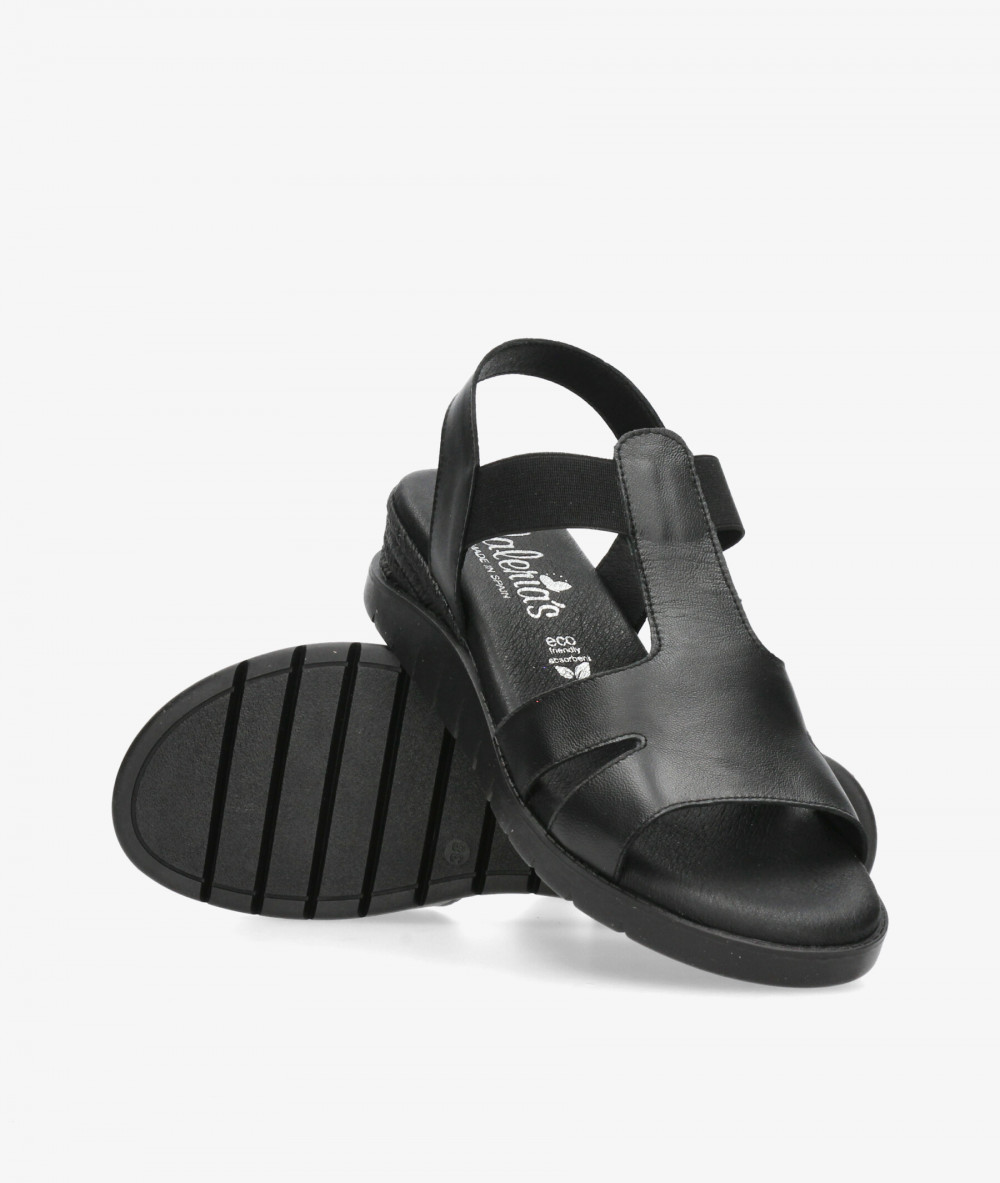 Sandalias Valeria´s  1025 en negro