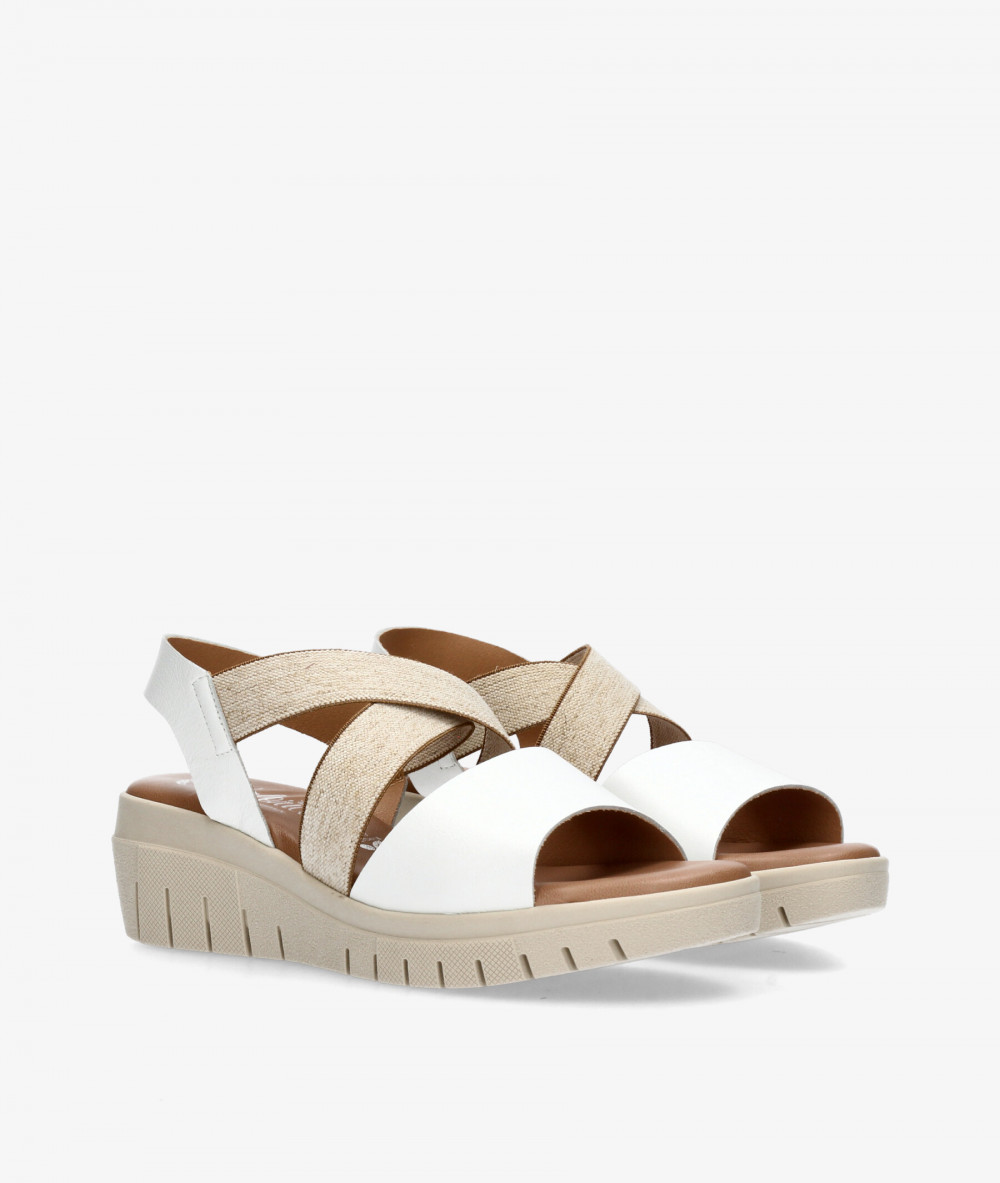 Sandalias Valeria´s  2003 en blanco