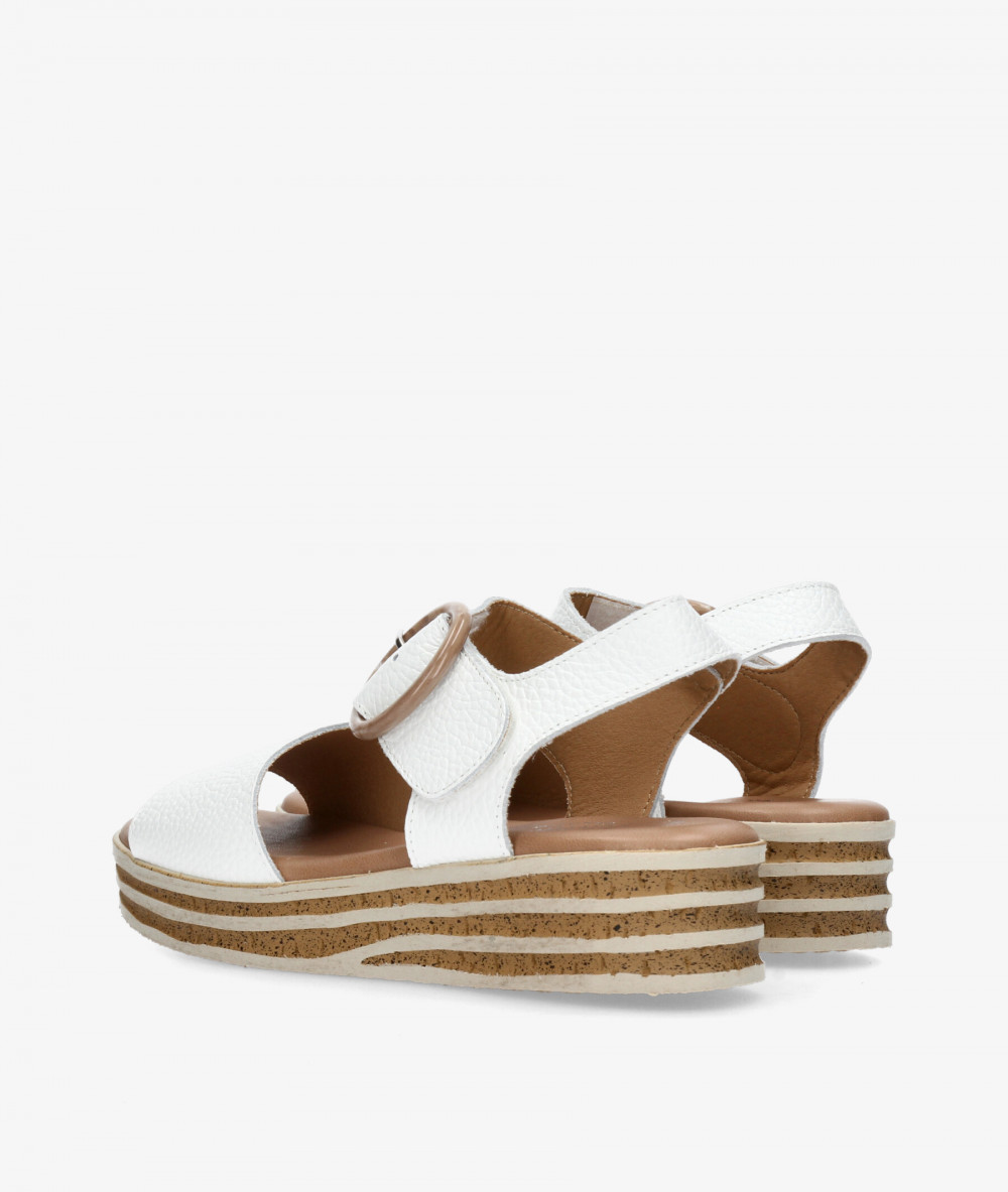 Sandalias Valeria´s  1946 en blanco