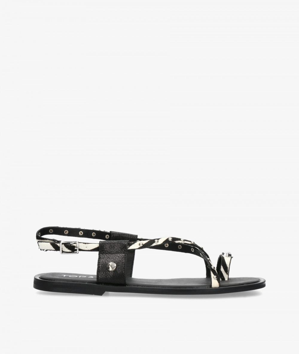 Sandalias pabloochoa.shoes  SF1696 en cebra