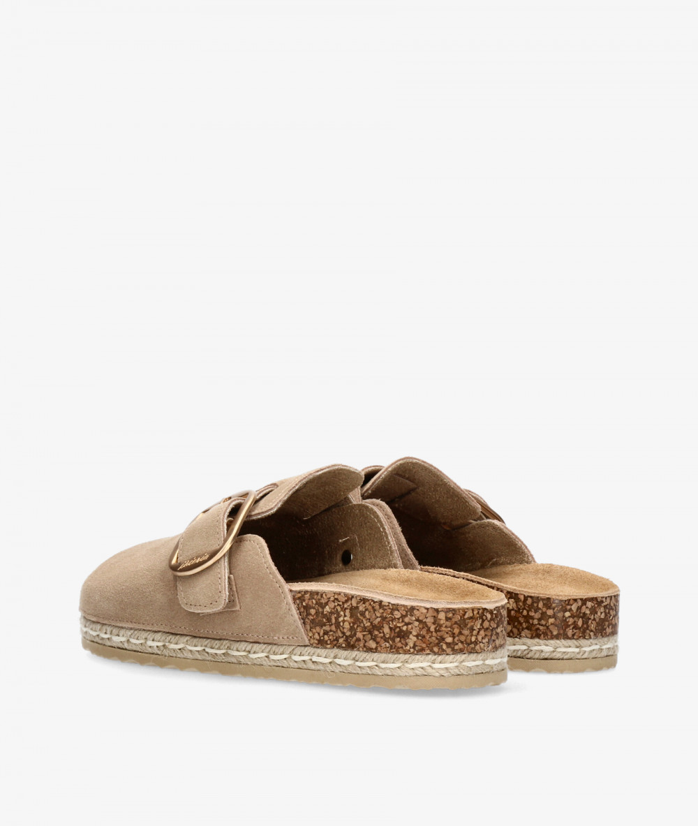 Bio ISTERIA 1011 en serraje taupe