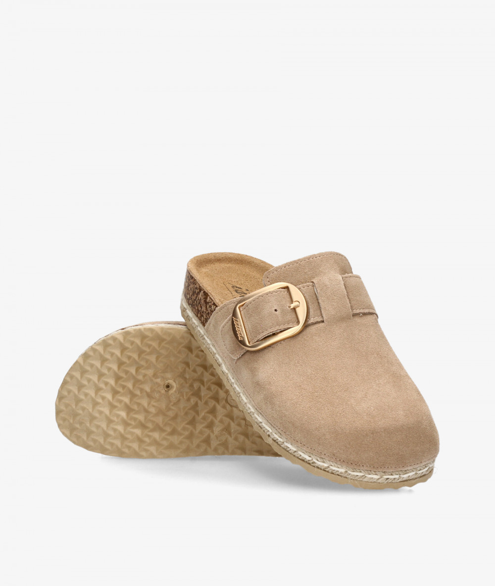 Bio ISTERIA 1011 en serraje taupe